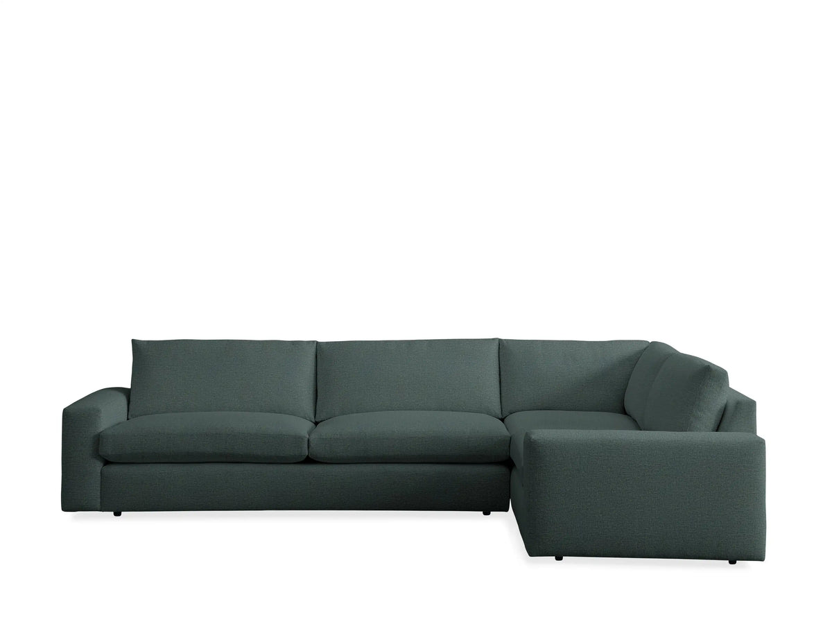 Kipton Wide Arm Two-Piece Sectional