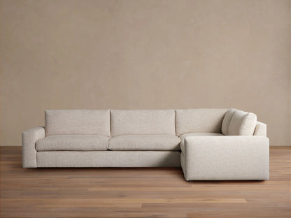 Kipton Wide Arm Two-Piece Sectional