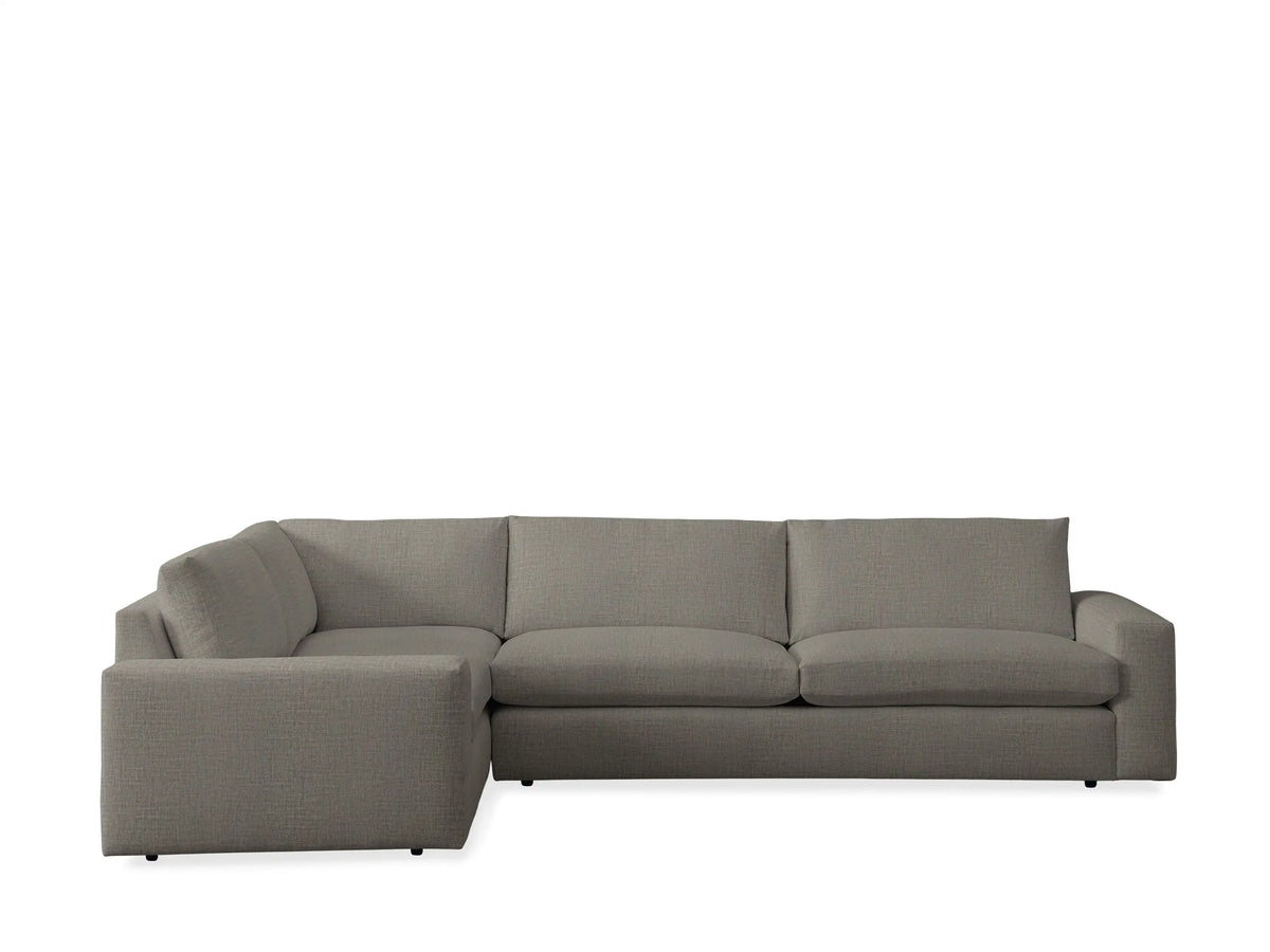 Kipton Wide Arm Two-Piece Sectional
