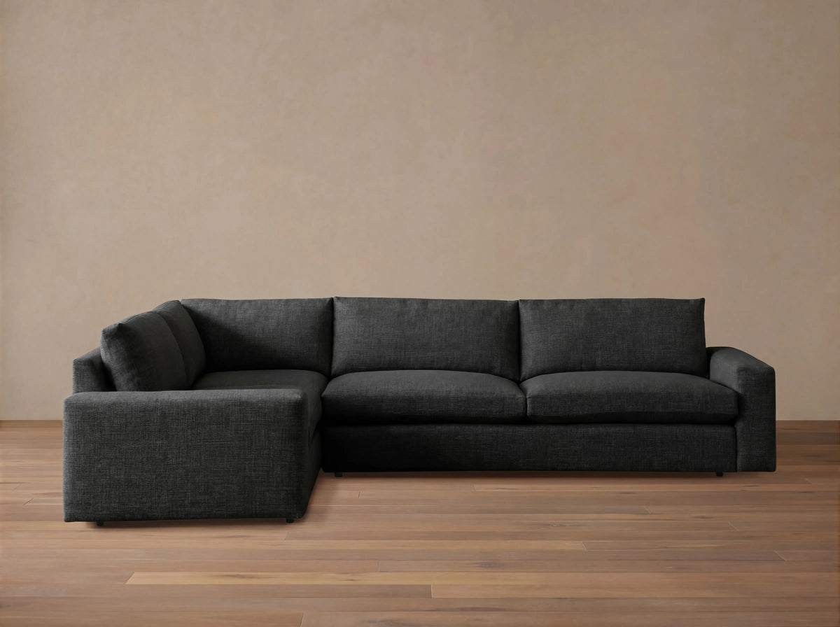 Kipton Wide Arm Two-Piece Sectional