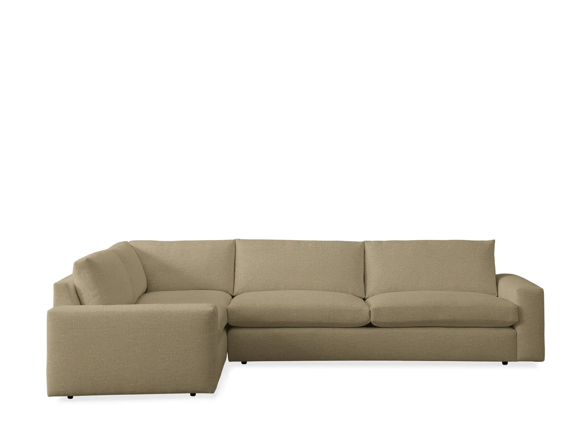Kipton Wide Arm Two-Piece Sectional