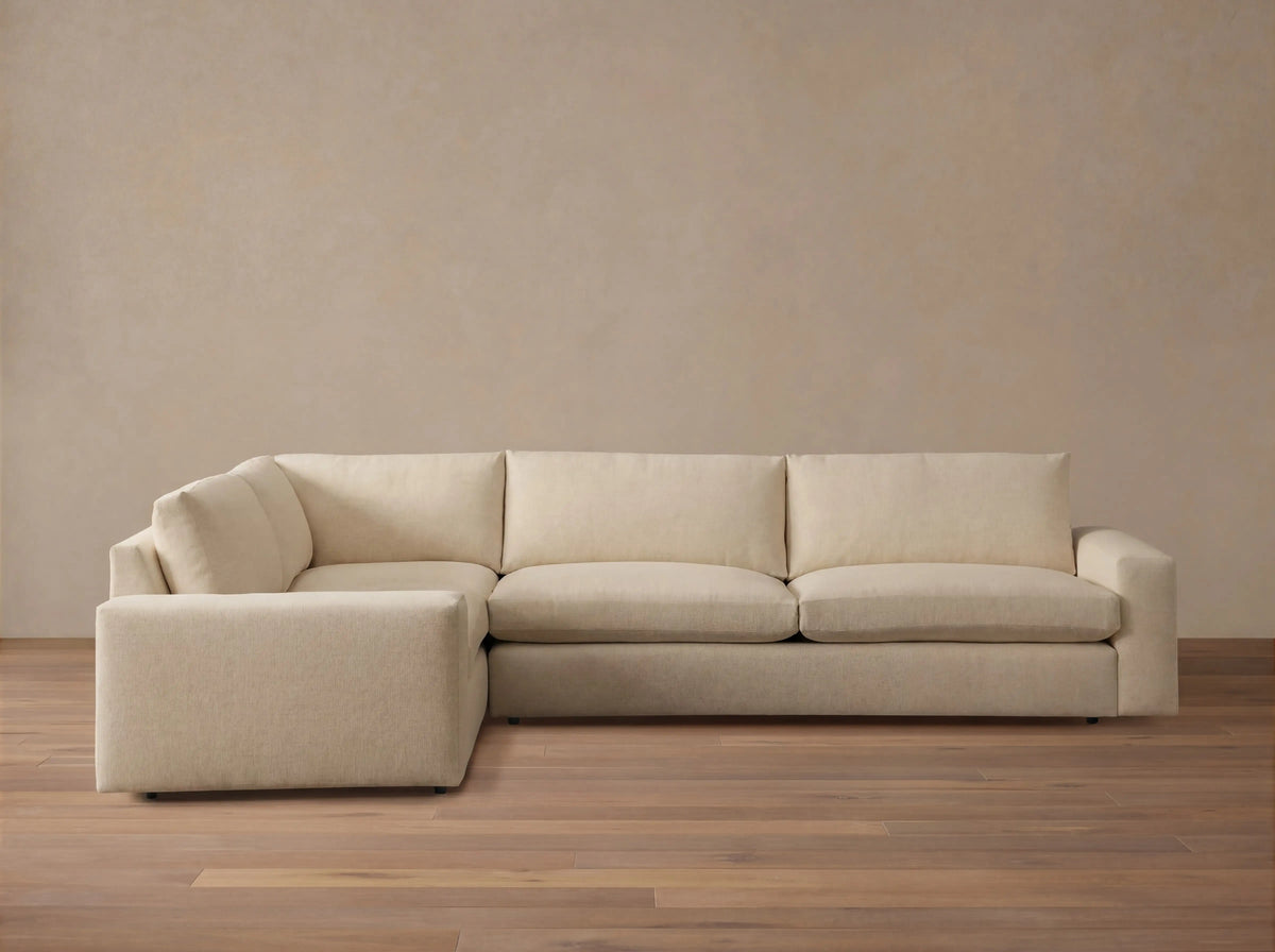 Kipton Wide Arm Two-Piece Sectional
