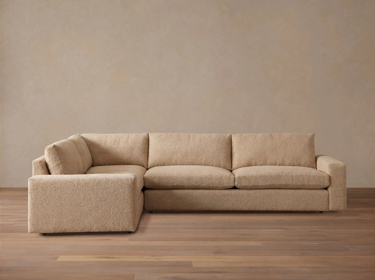 Kipton Wide Arm Two-Piece Sectional