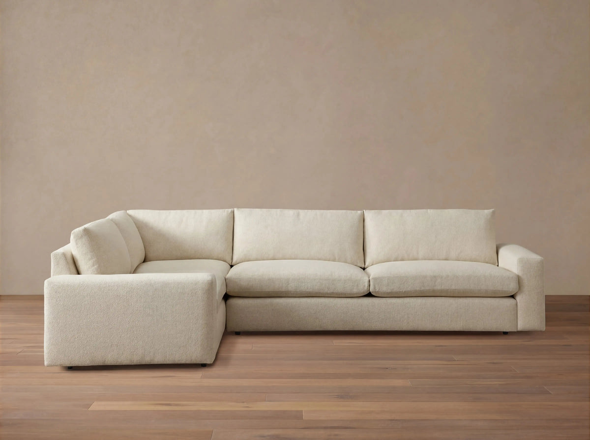Kipton Wide Arm Two-Piece Sectional