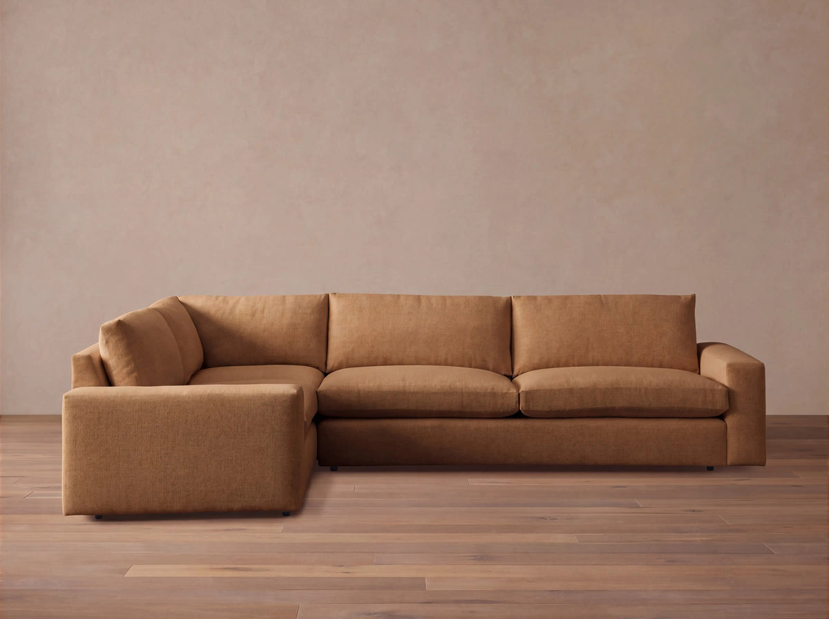 Kipton Wide Arm Two-Piece Sectional