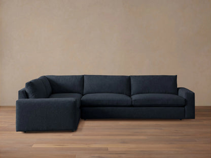 Kipton Wide Arm Two-Piece Sectional