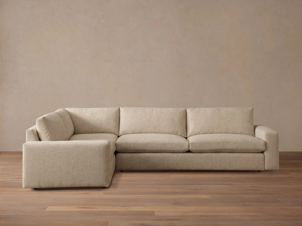 Kipton Wide Arm Two-Piece Sectional