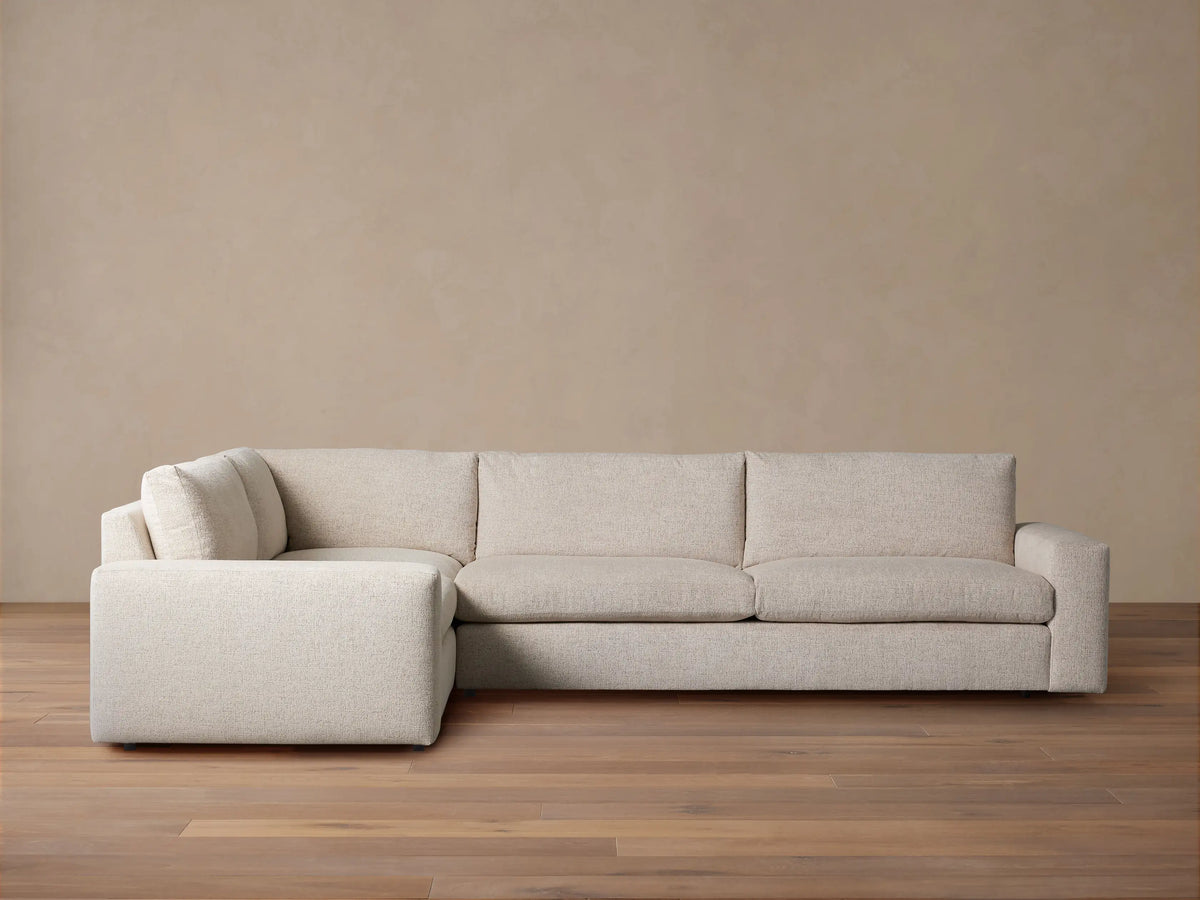 Kipton Wide Arm Two-Piece Sectional