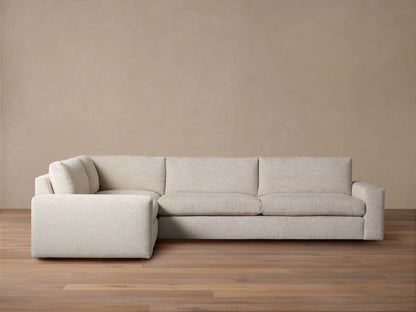 Kipton Wide Arm Two-Piece Sectional