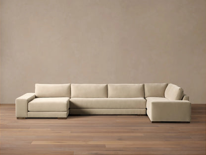 Madson Upholstered Three Piece 3/1 Left Arm Chaise Sectional (3 of 4)