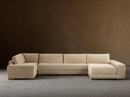 Madson Upholstered Three Piece 3/1 Left Arm Chaise Sectional (3 of 4)