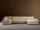 QUINCY FAWN / LEFT ARM / THREE-CUSHION