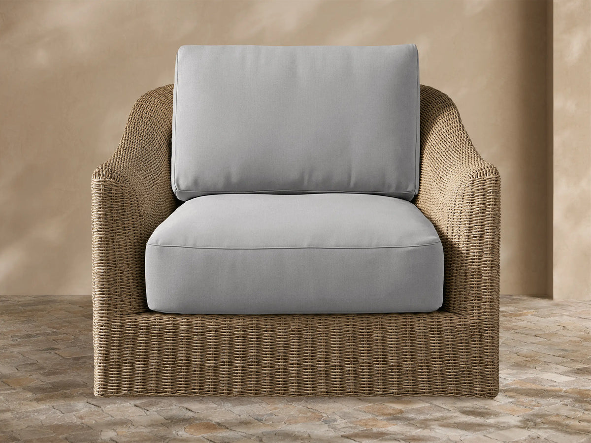 Ancona Outdoor Swivel Chair