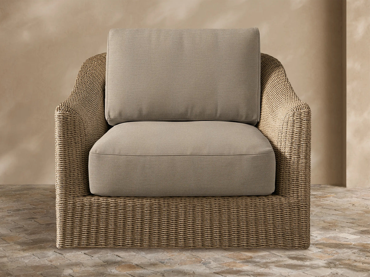 Ancona Outdoor Swivel Chair