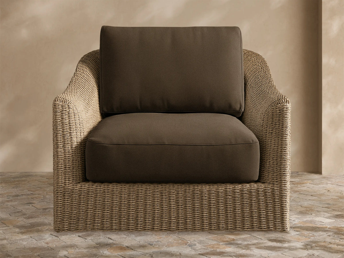 Ancona Outdoor Swivel Chair