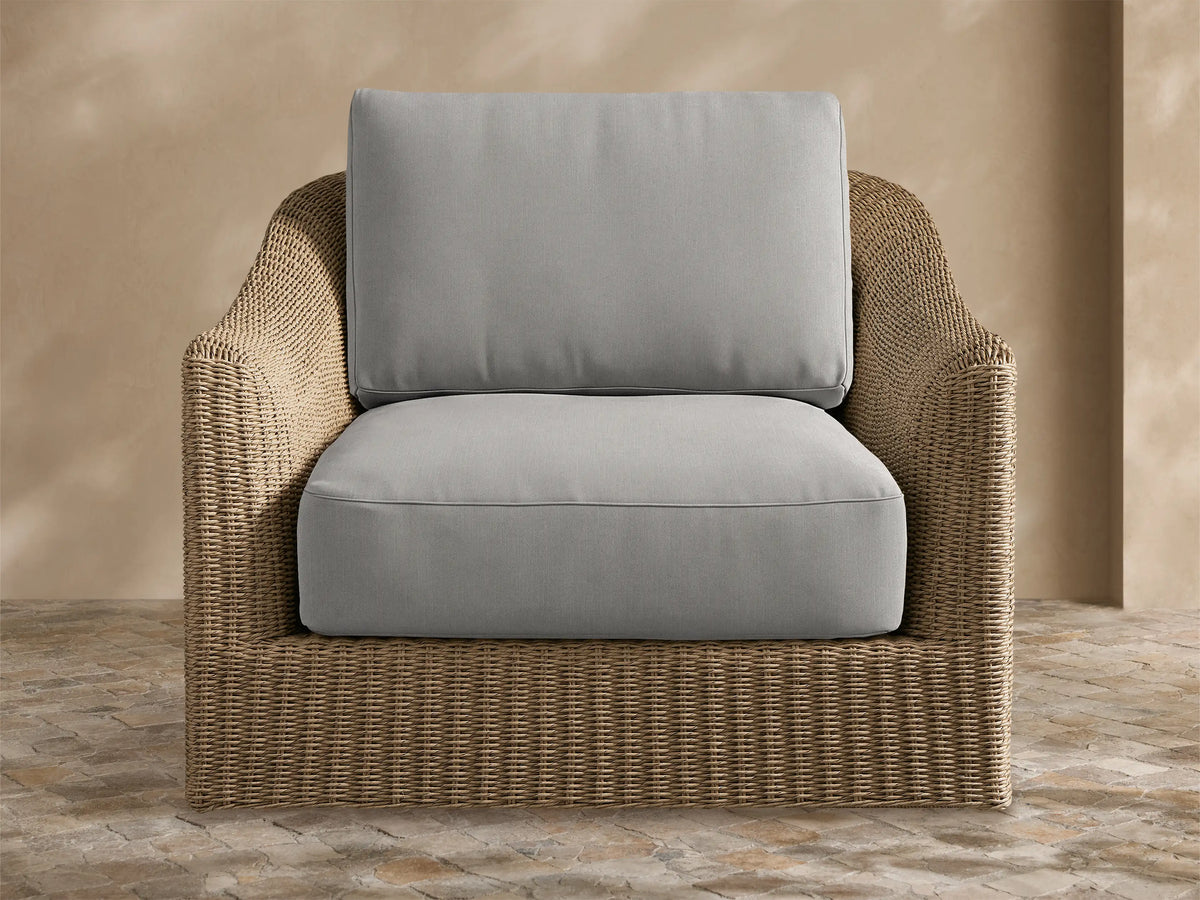Ancona Outdoor Swivel Chair