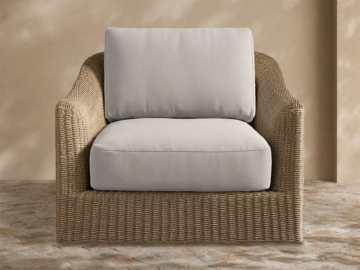 Ancona Outdoor Swivel Chair