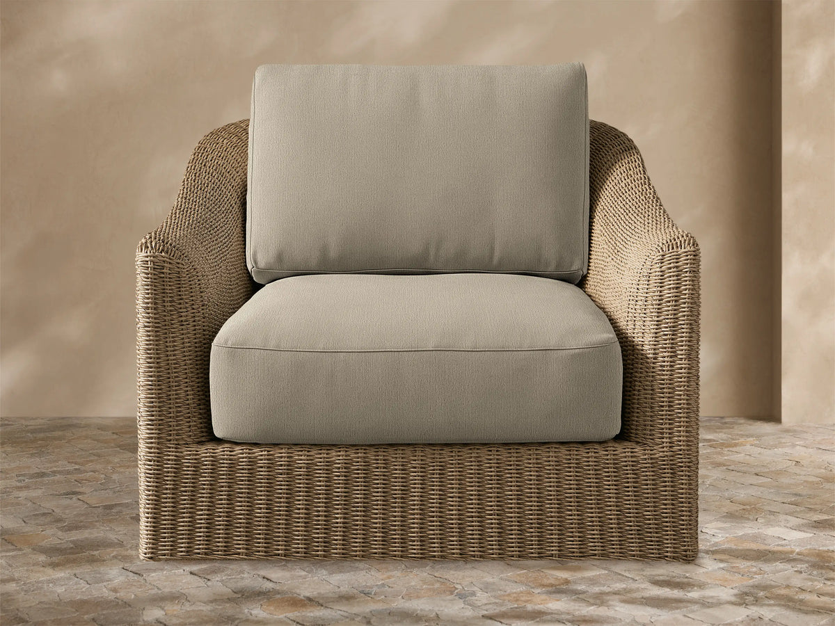 Ancona Outdoor Swivel Chair