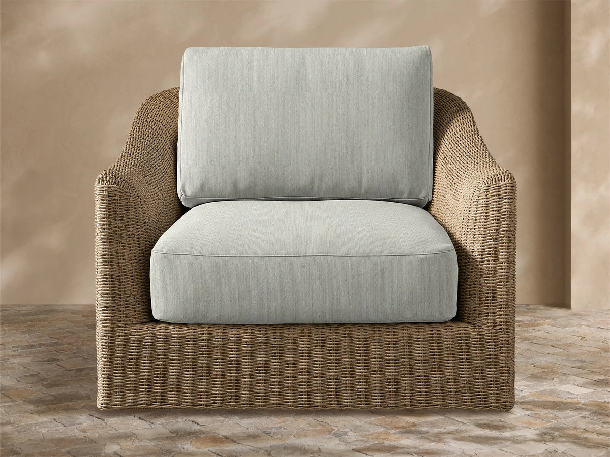 Ancona Outdoor Swivel Chair