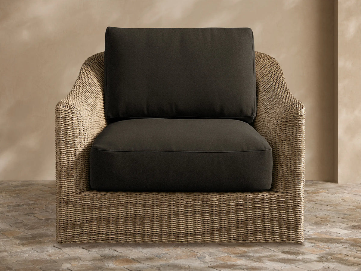Ancona Outdoor Swivel Chair