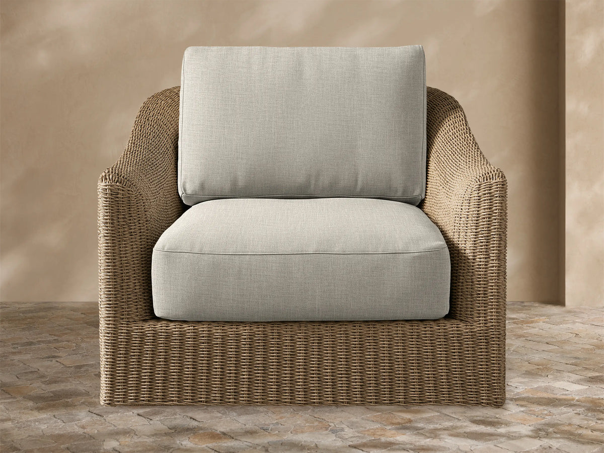 Ancona Outdoor Swivel Chair