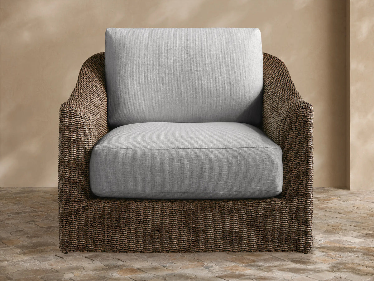 Ancona Outdoor Swivel Chair