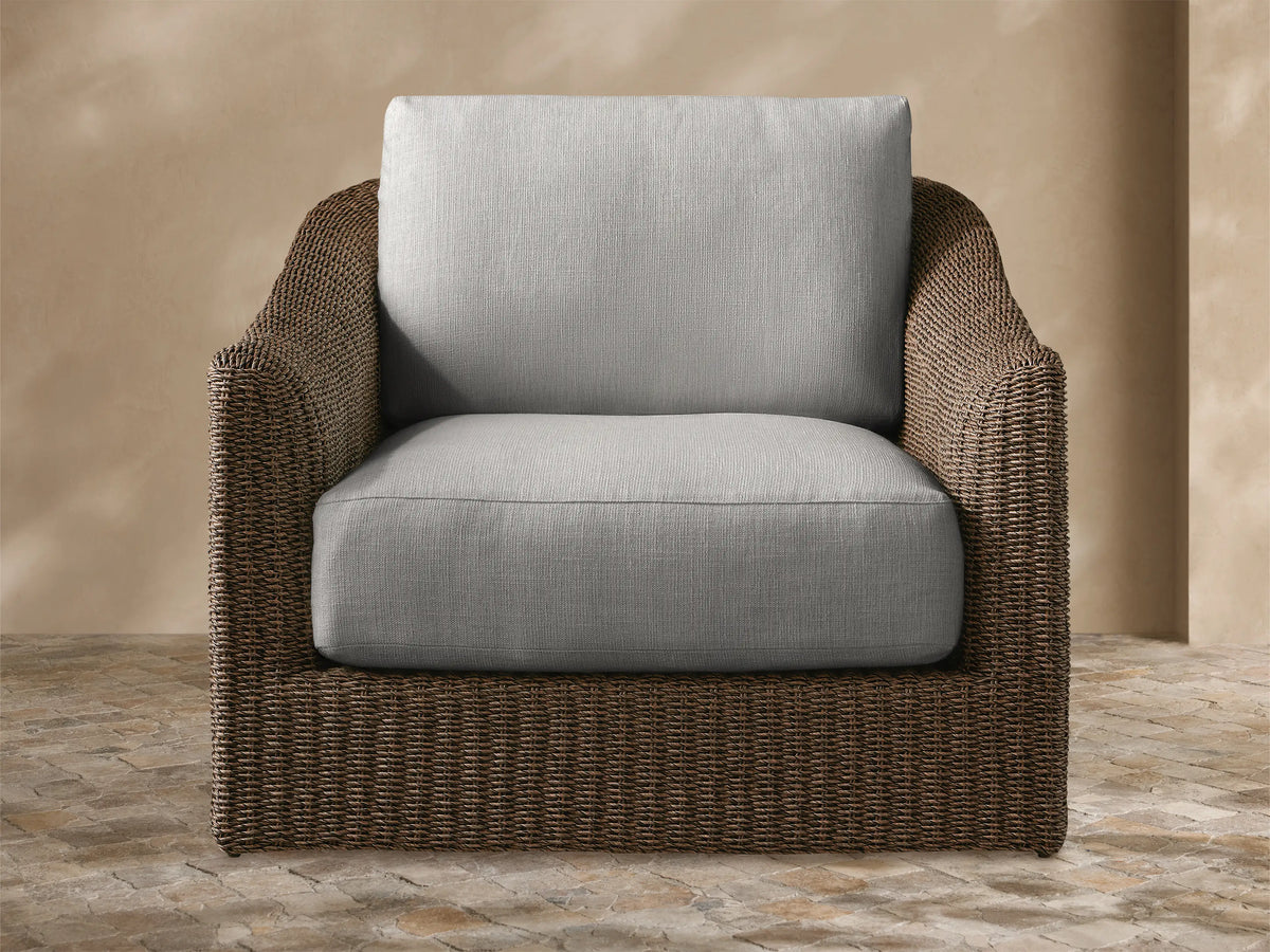 Ancona Outdoor Swivel Chair