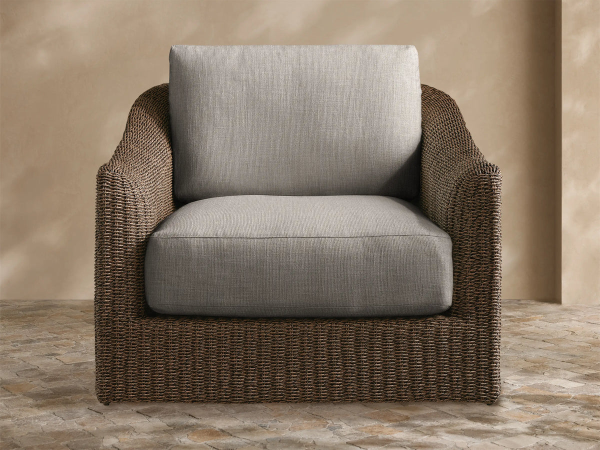Ancona Outdoor Swivel Chair