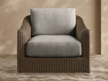 Ancona Outdoor Swivel Chair