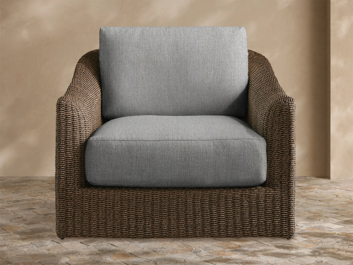 Ancona Outdoor Swivel Chair