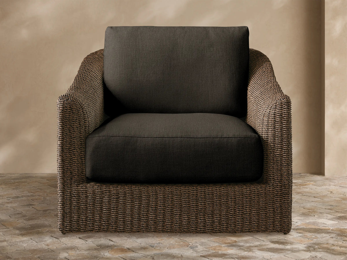 Ancona Outdoor Swivel Chair
