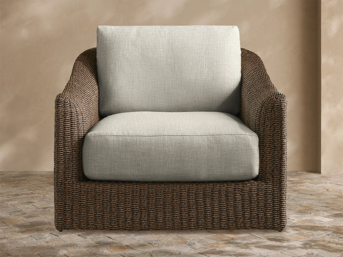 Ancona Outdoor Swivel Chair