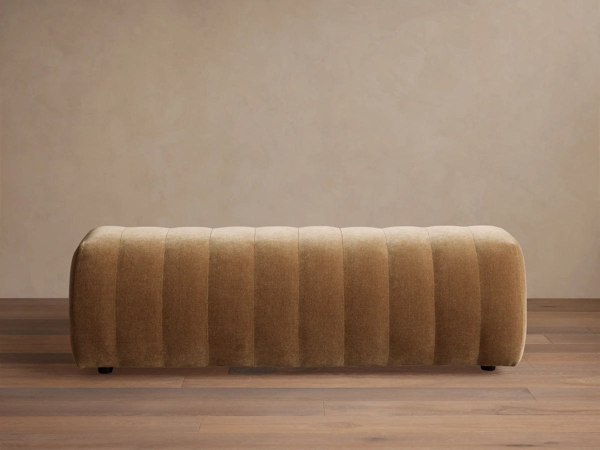 Fresno Channel-Stitched Bench