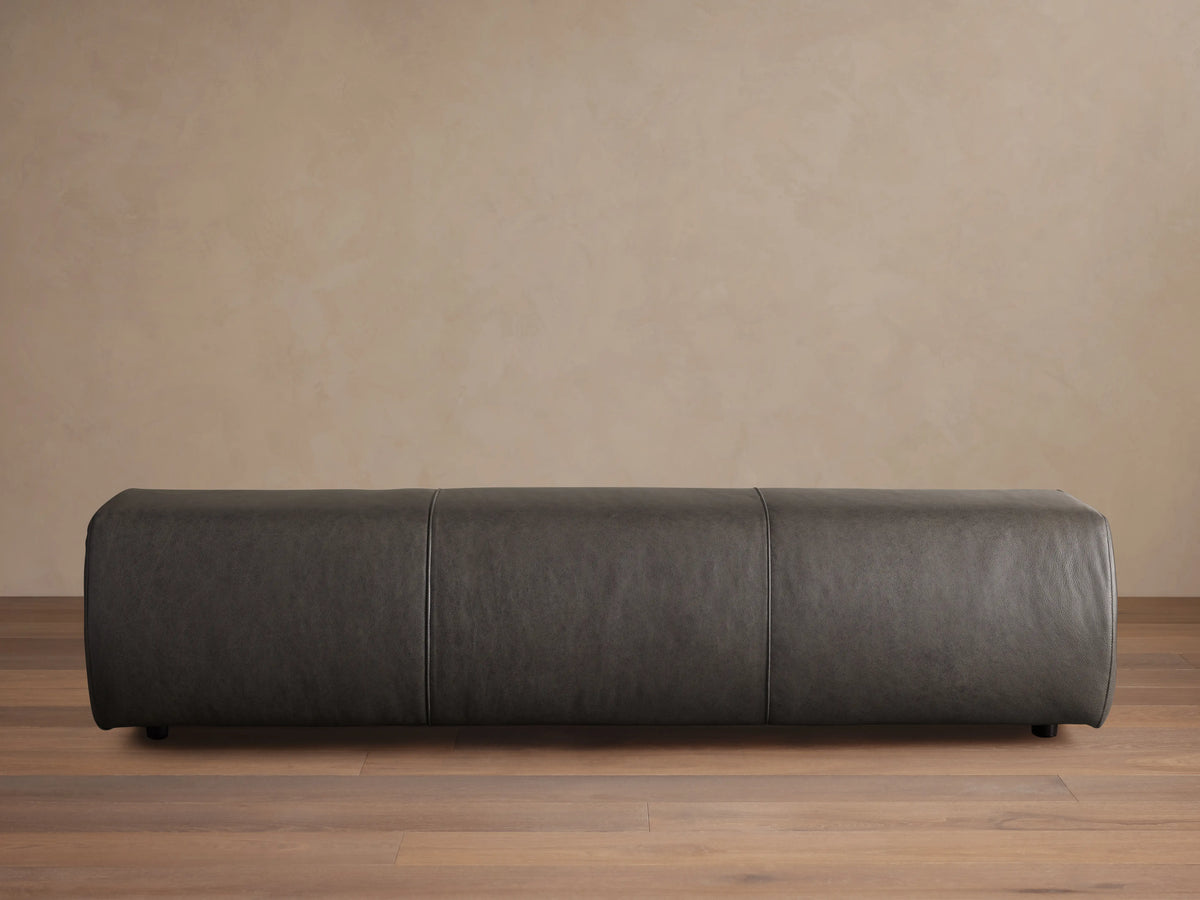Fresno Leather Bench