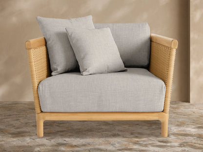 Puglia Outdoor Teak Lounge Chair