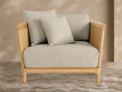Puglia Outdoor Teak Lounge Chair