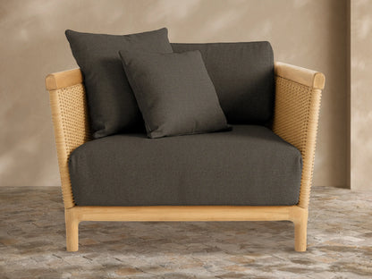 Puglia Outdoor Teak Lounge Chair