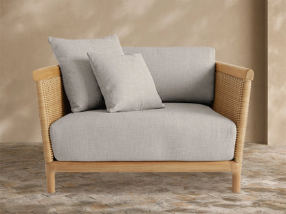 Puglia Outdoor Teak Lounge Chair