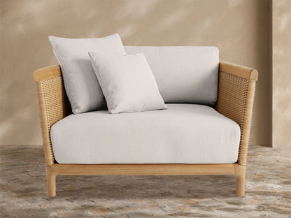 Puglia Outdoor Teak Lounge Chair