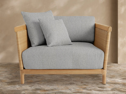 Puglia Outdoor Teak Lounge Chair