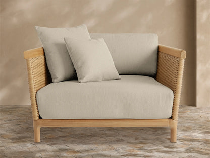Puglia Outdoor Teak Lounge Chair