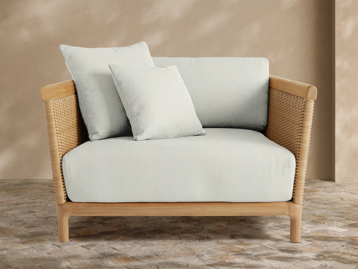Puglia Outdoor Teak Lounge Chair