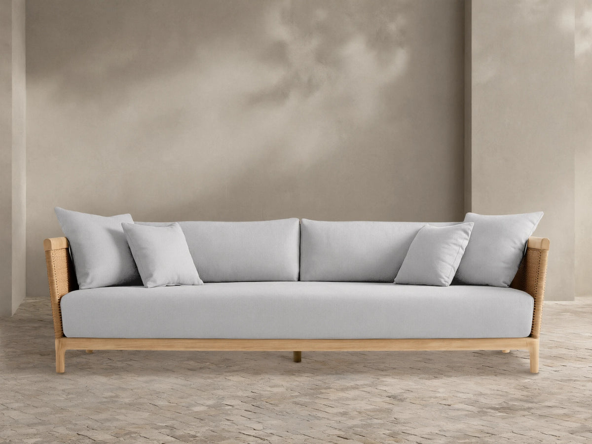 Puglia Outdoor Teak Sofa