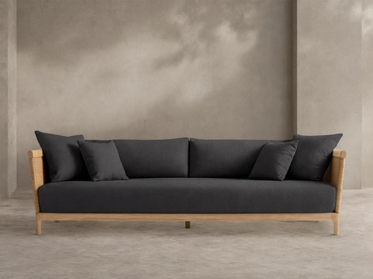 Puglia Outdoor Teak Sofa