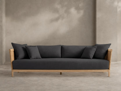 Puglia Outdoor Teak Sofa