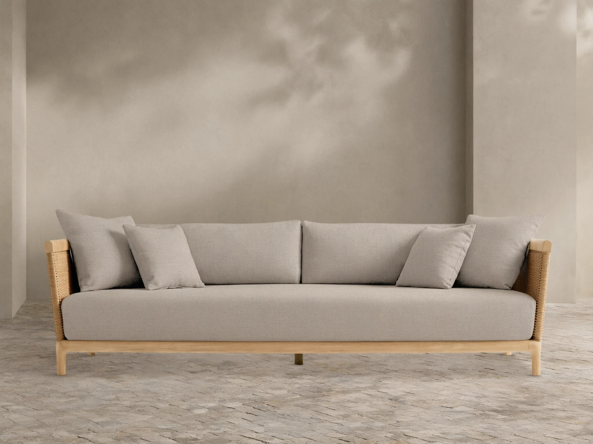 Puglia Outdoor Teak Sofa