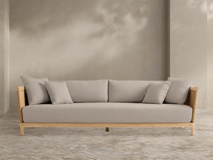 Puglia Outdoor Teak Sofa