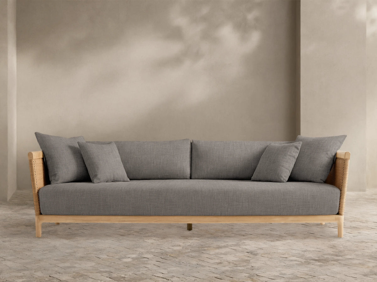 Puglia Outdoor Teak Sofa
