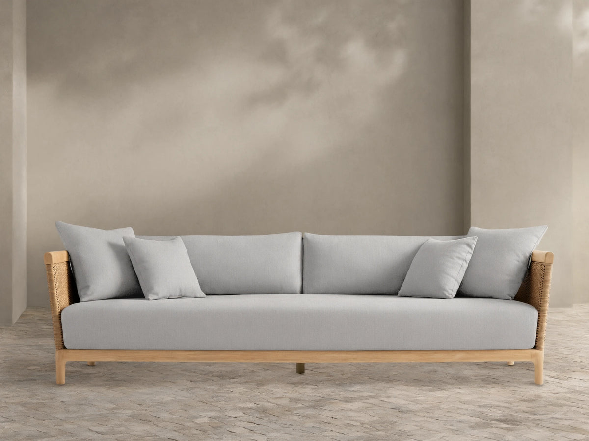 Puglia Outdoor Teak Sofa