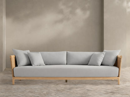 Puglia Outdoor Teak Sofa